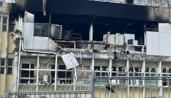 Imagem de Incêndio atinge laboratórios do Instituto de Ciências da Saúde da Ufba, em Salvador