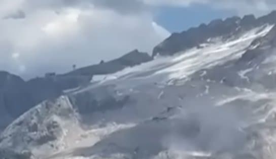 Imagem de Rompimento de geleira deixa ao menos seis mortos nos Alpes italianos; veja vídeos