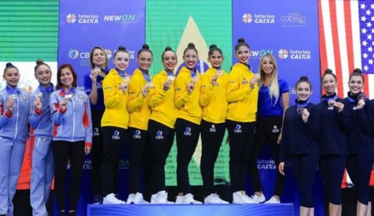 Imagem de Pan de Ginástica: Brasil é bicampeão na disputa geral dos conjuntos