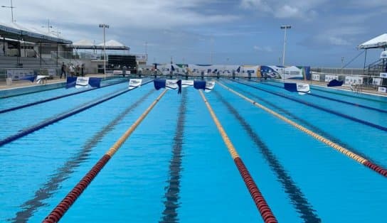 Imagem de Testes confirmam qualidade da água da piscina da Arena Aquática Salvador; Surto pode ter sido causado por virose 