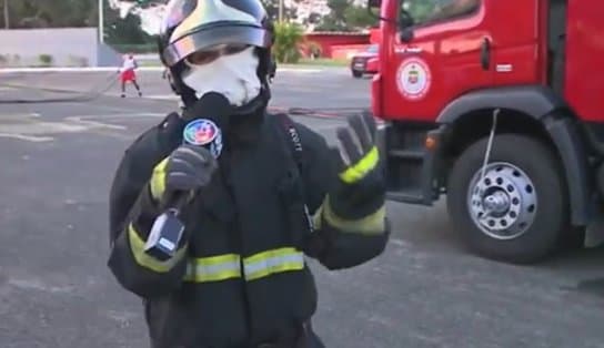 Imagem de Repórter da TV Aratu participa de Jogos Olímpicos do Corpo de Bombeiros; assista