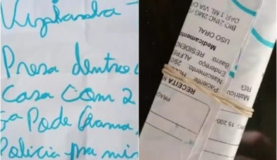 Imagem de Mulher mantida em cárcere privado por marido consegue resgate após jogar bilhete em quintal de vizinha