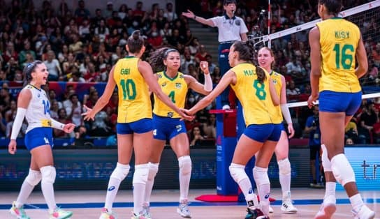 Imagem de De virada, Brasil vence a Sérvia e está na final da Liga das Nações