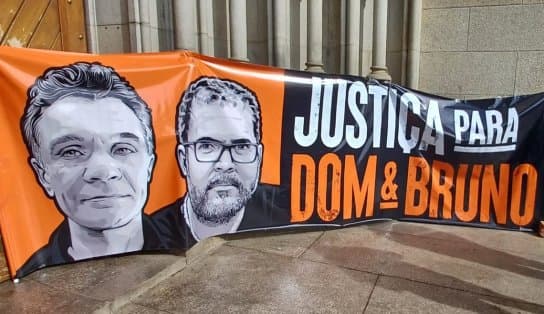 Imagem de Ato inter-religioso em homenagem a Bruno e Dom é realizado na Catedral da Sé