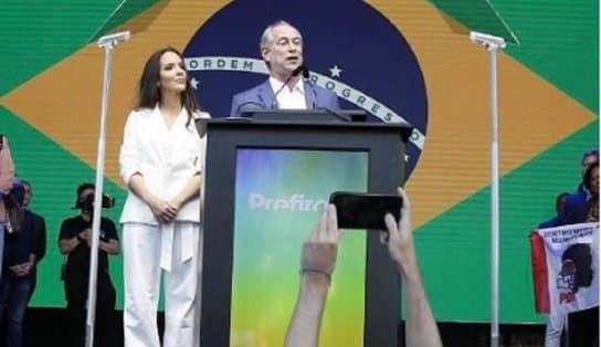 Imagem de Ciro Gomes tem candidatura à Presidência da República oficializada pelo PDT; é a quarta vez que ele tenta