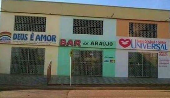 Imagem de Deus é amor, mas o bar é universal: Salvador tem mais bares que igrejas e farmácias; veja levantamento completo 