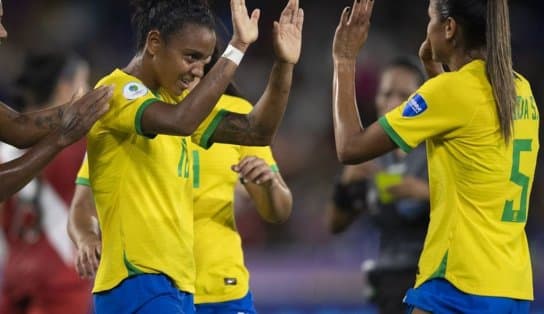 Imagem de Brasil encara o Paraguai na semifinal da Copa América Feminina; jogo é transmitido pela TV Aratu