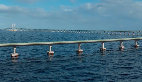 Imagem de Aumento no valor de insumos desacelera construção da Ponte Salvador-Itaparica, diz Seinfra