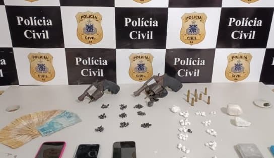 Imagem de Trio é preso por tráfico de drogas no Norte da Bahia; armas e entorpecentes foram apreendidos