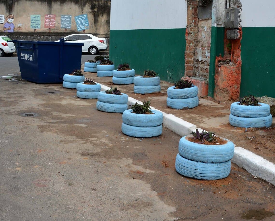 Ponto verde de coleta é instalado na Fazenda Grande do Retiro, em Salvador