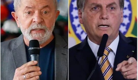 Imagem de Nova pesquisa mostra variação de 3% entre Lula e Bolsonaro e indica vitória petista no segundo turno em todos os cenários 