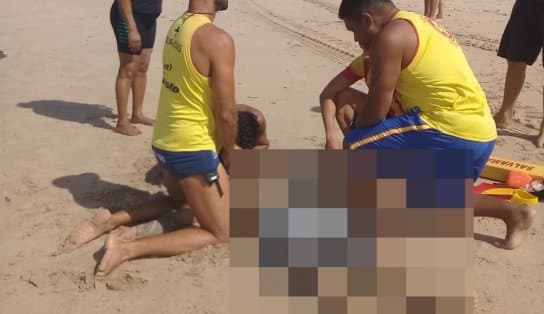 Imagem de Homem morre e outros dois precisam de atendimento após afogamento na praia de Piatã, em Salvador 