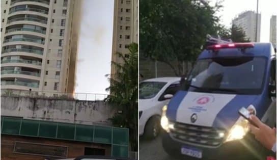 Imagem de VÍDEO: incêndio atinge apartamento no Horto Bela Vista e moradores deixam prédio