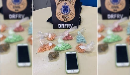 Imagem de Mulher é presa com quase 600 comprimidos de ecstasy em Salvador