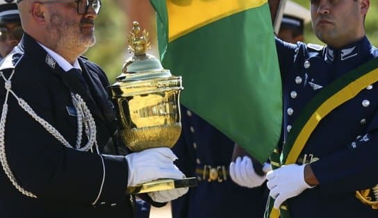 Imagem de Coração de D. Pedro I chega ao Brasil para comemorações do 7 de setembro