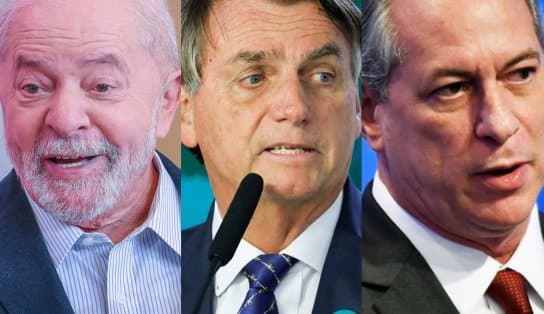 Imagem de Datafolha: Lula lidera com 61% na Bahia; Bolsonaro soma 20% e Ciro tem 7%