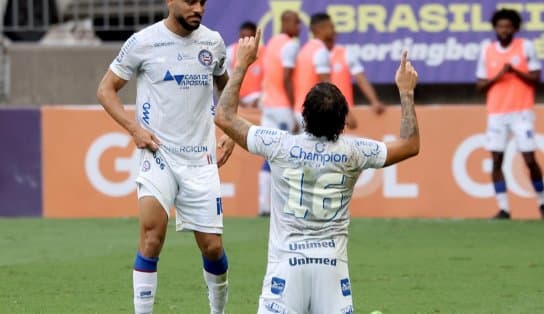 Imagem de Com casa cheia, Bahia bate o Vasco na Fonte Nova e se isola na vice-liderança da Série B