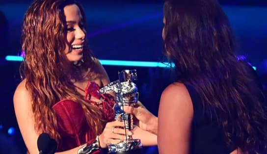 Imagem de Anitta é primeira artista brasileira a ganhar um prêmio VMA; veja vídeo