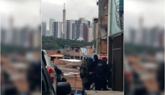 Imagem de Alarme de bomba no Nordeste de Amaralina era falso; veja o trabalho do Bope  