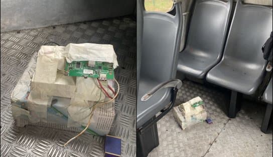 Imagem de Falso material explosivo é deixado em transporte público na região de Itapuã