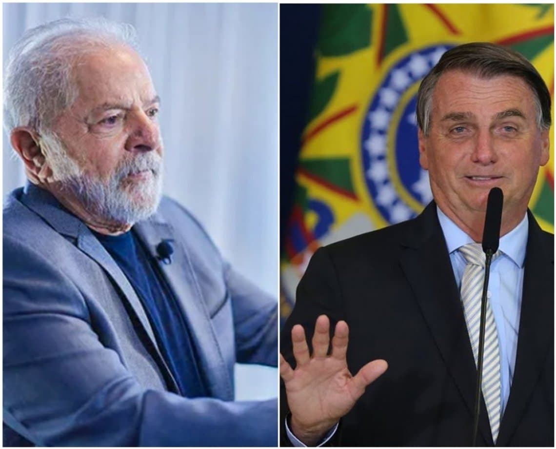 Pesquisa aponta empate técnico pela primeira vez entre Lula e Bolsonaro; veja números