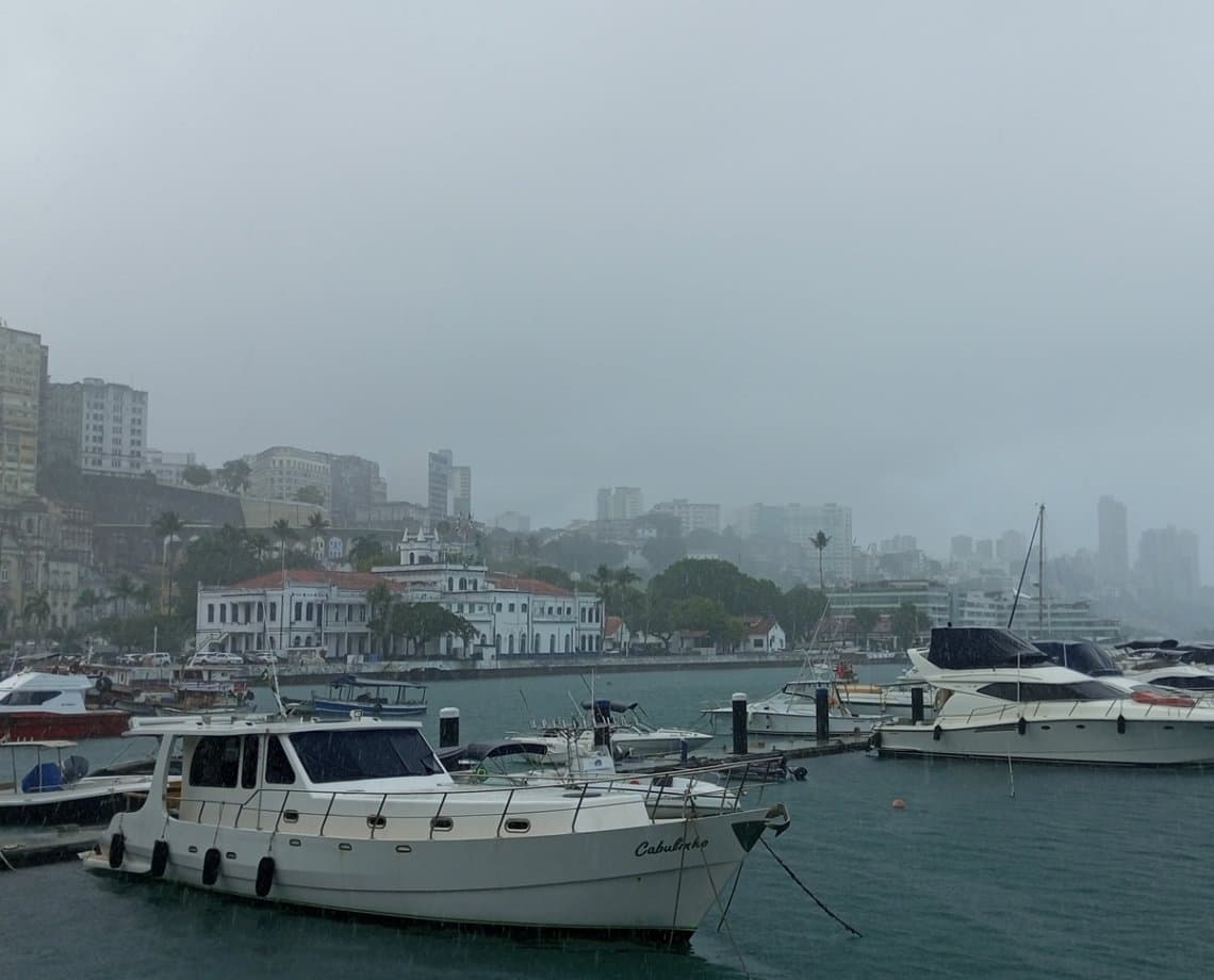 Veja como fica o clima para o restante da semana após Salvador registrar 19º C no início desta quarta