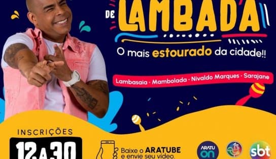 Imagem de Concurso de Lambada na Aratu: veja aqui como vai funcionar e como se inscrever