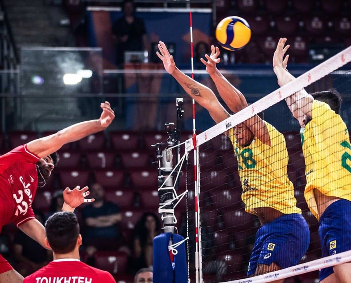 Brasil tem Irã como rival nas oitavas do Mundial de vôlei masculino