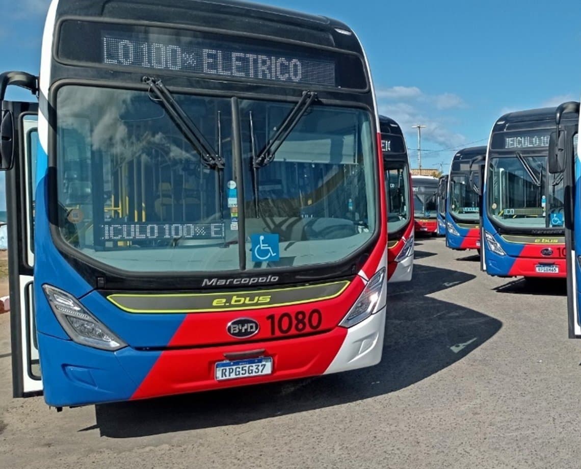 Vinte ônibus elétricos chegam para circular na Região Metropolitana de Salvador; veja linhas contempladas  