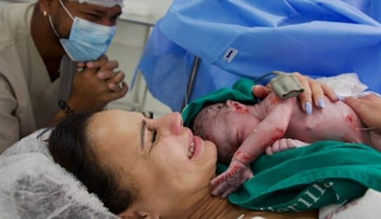 Imagem de Nasce Joaquim, primeiro filho de Viviane Araújo: "quanta emoção"; veja primeiras fotos