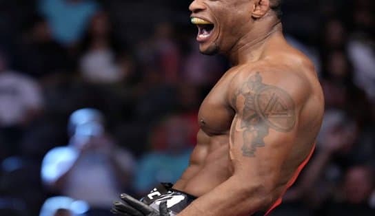 Imagem de Por finalização, Jailton “Malhadinho” vence sueco pelo UFC 279 e segue invicto na modalidade