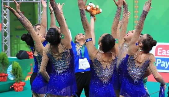 Imagem de Brasil conquista quarto lugar inédito no Mundial de Ginástica Rítmica