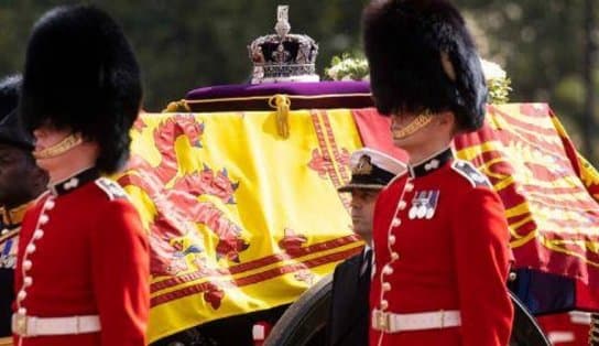 Imagem de Corpo da rainha Elizabeth II será enterrado nesta segunda-feira após funeral de Estado 