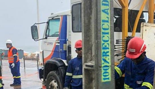 Imagem de Primeiro bairro de Salvador recebe poste reciclável; veja como funciona  