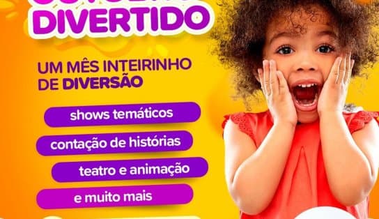 Imagem de Em comemoração ao mês das crianças, Shopping Cajazeiras anuncia programação gratuita durante todos os sábados de outubro 