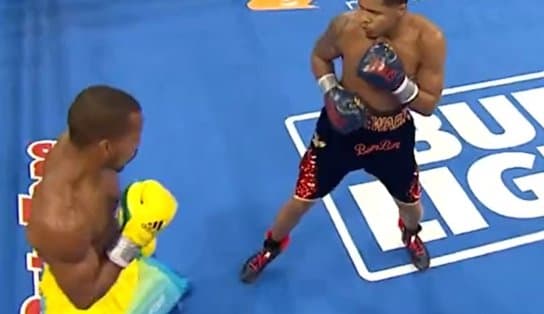 Imagem de Robson Conceição perde para americano e fica sem cinturão dos super-pena no boxe