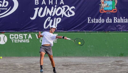 Imagem de Tênis: últimos classificados para a 37ª edição do Bahia Juniors Cup saem neste domingo