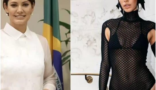 Imagem de Michelle Bolsonaro dispara contra look de Bruna Marquezine em desfile; "feia e vulgar "