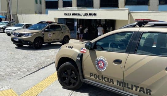 Imagem de PM descarta bombas em colégios municipais ameaçados em Salvador  