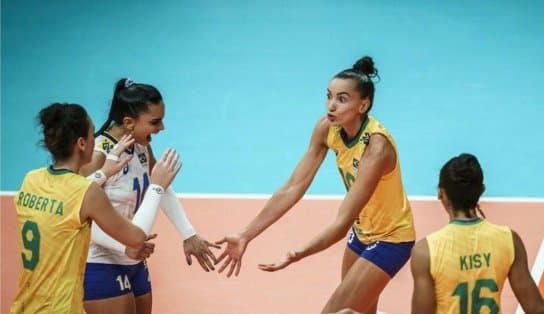 Imagem de Em clima de revanche, Brasil vence Itália no Mundial de Vôlei Feminino