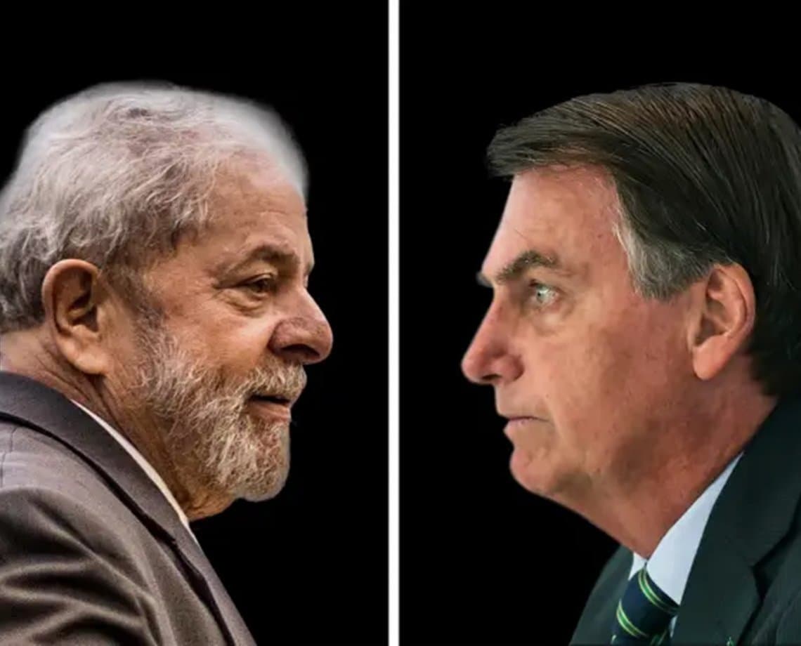 Lula tem 51% no 2º turno, e Bolsonaro, 43% das intenções de voto, diz Ipec