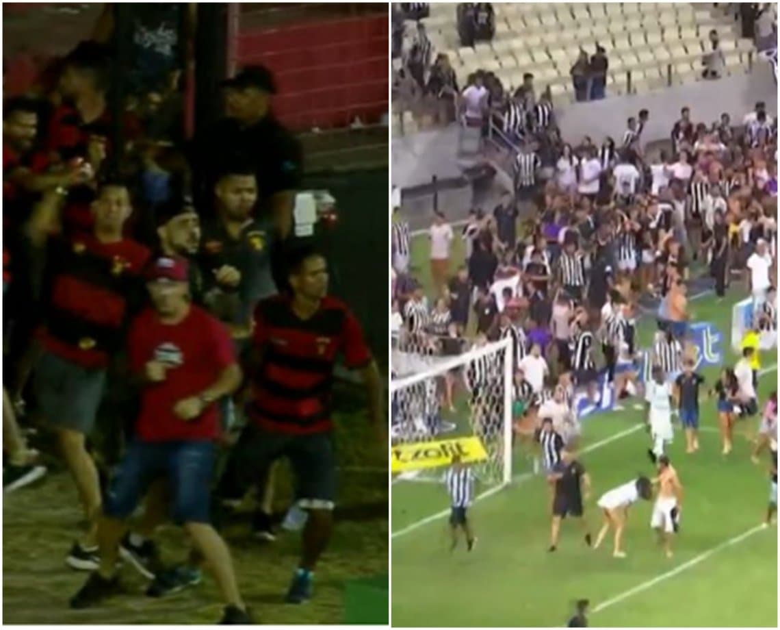 CBF cobra "punições drásticas" por invasão de torcedores em jogos das séries A e B; veja vídeos 