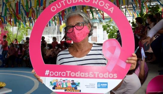 Imagem de SMS promove mais um Dia D do Outubro Rosa neste sábado em Salvador