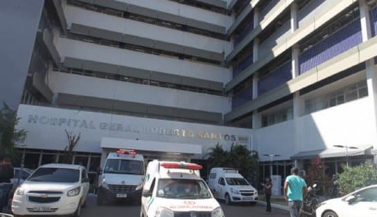 Imagem de PM é hospitalizado após ser baleado durante tentativa de assalto no bairro do Trobogy, em Salvador 