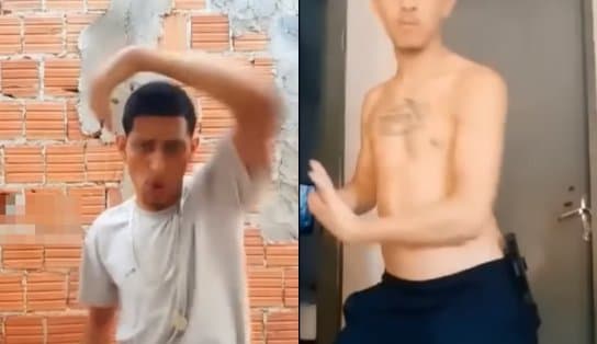 Imagem de Dançou: Integrante de facção é preso durante gravação de vídeo para o TikTok