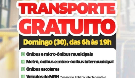 Imagem de Passagem dos ônibus será gratuita em Lauro de Freitas no domingo; veja lista de linhas  