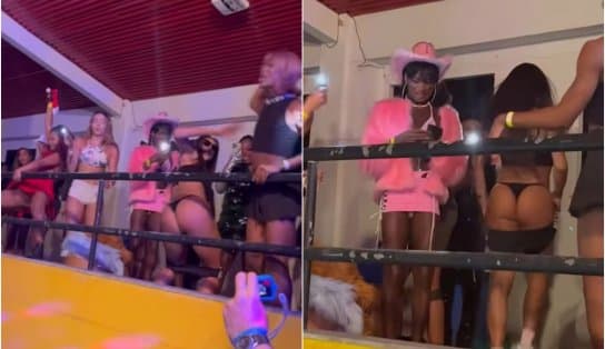 Imagem de Vídeo: Pabllo Vittar sensualiza e deixa bumbum à mostra em festa de Salvador