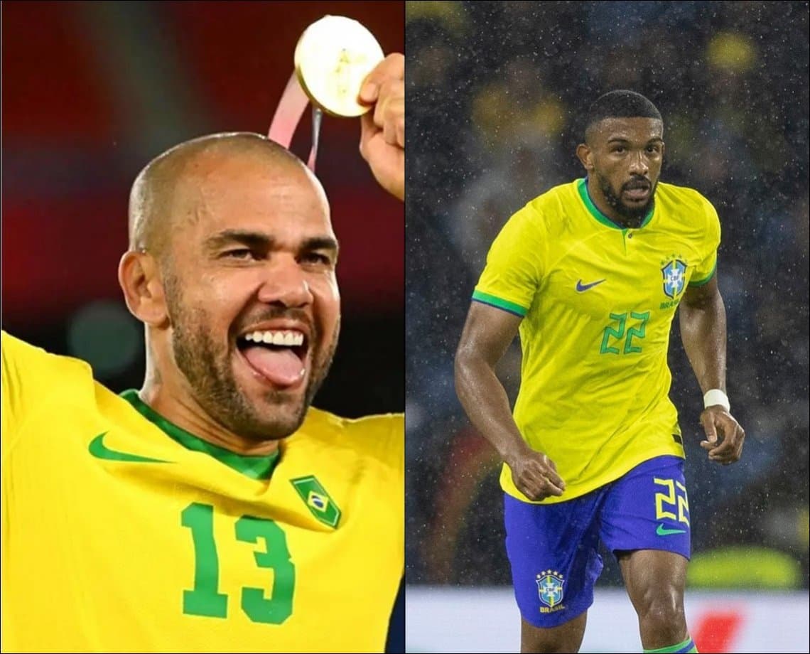 Conheça as histórias de Bremer e Daniel Alves, baianos convocados para a Copa do Mundo 