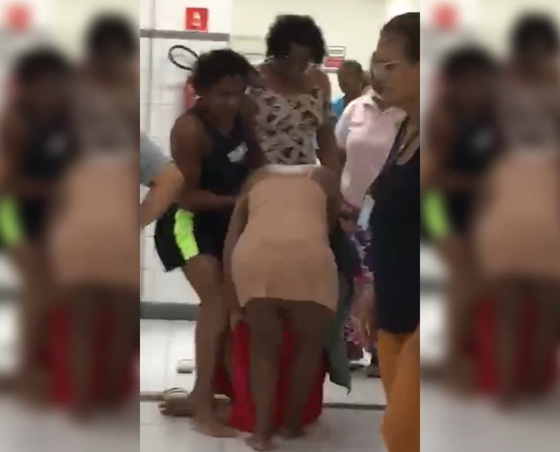 Racha das manas: vídeo mostra travesti apanhando de outras trans dentro de unidade hospitalar; assista  