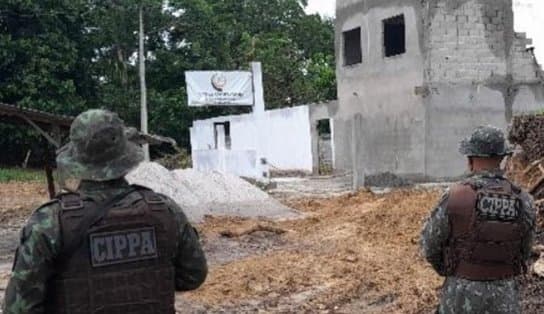 Imagem de Homem que desmatava e extraía minérios no Sul da Bahia é preso em flagrante